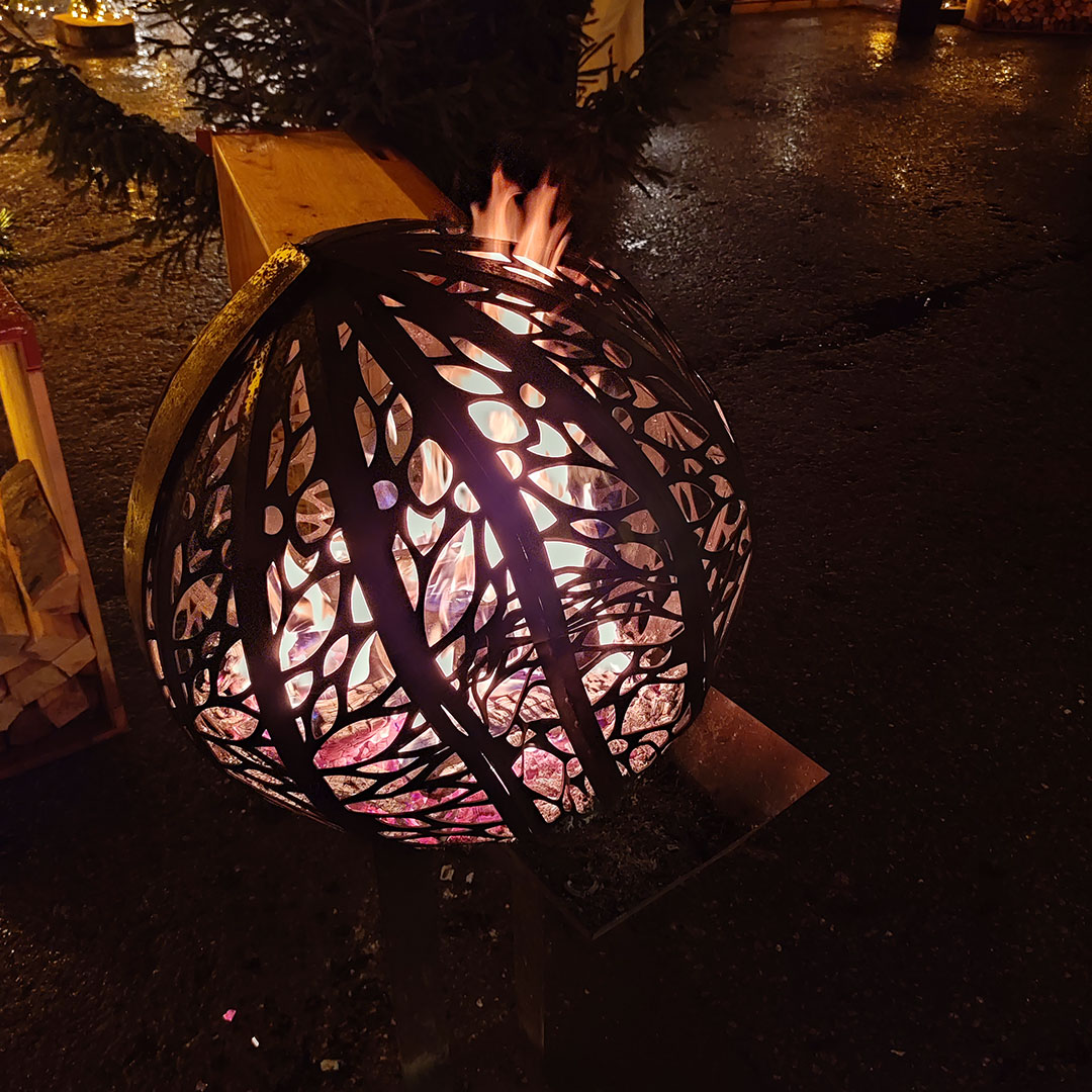 Wintermarkt Feuerball